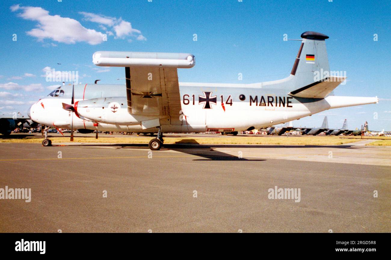 Marineflieger - Breguet BR.1150 Atlantic 61+14 (msn 30). Foto Stock