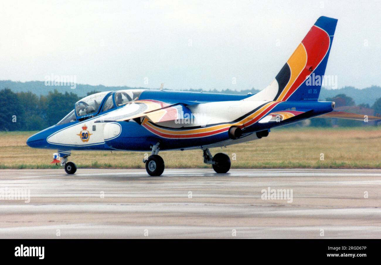 Force eyrienne belge - Dassault-Breguet - Dornier Alpha Jet 1B AT26 (msn B26-1117) (Force Aerienne Belge - Belgische Luchtmacht - Belgian Air Force). Foto Stock