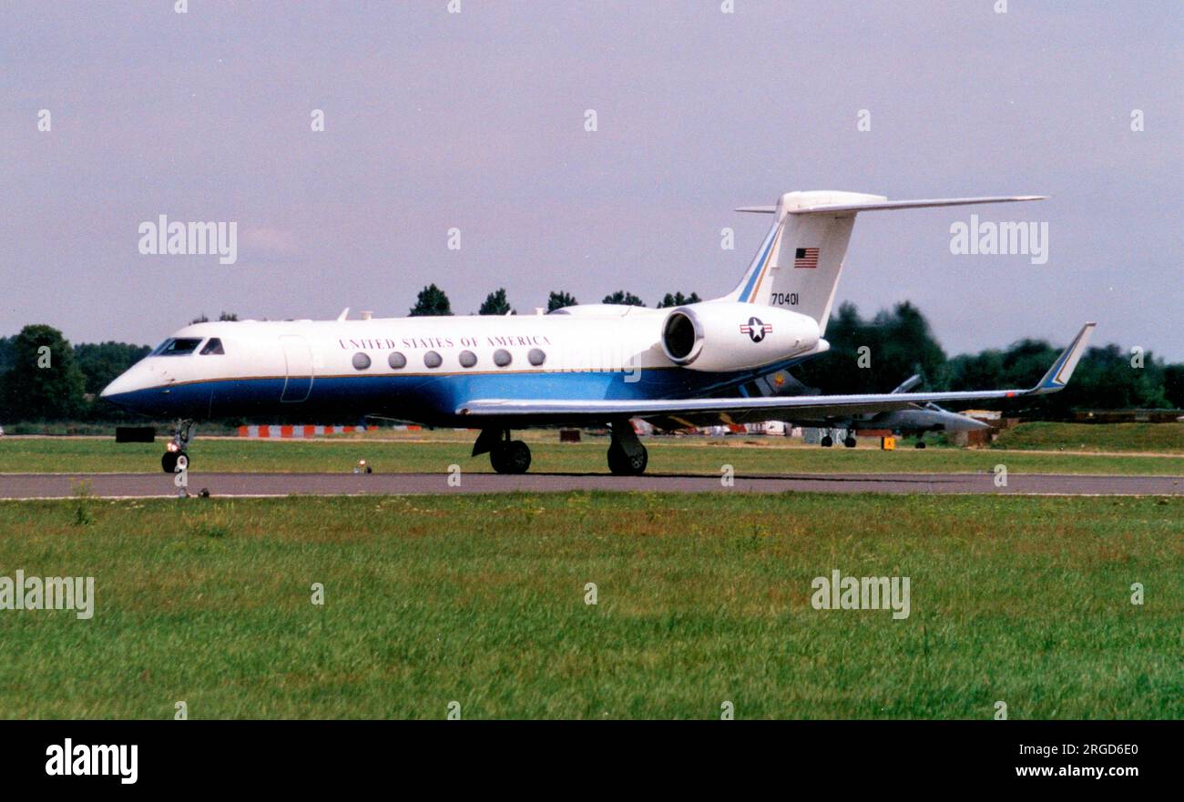 United States Air Force - Gulfstream Aerospace C-37A 97-0401 (MSN 542,G.V, ex N642GA), del 99th AS presso Joint base Andrews. Foto Stock