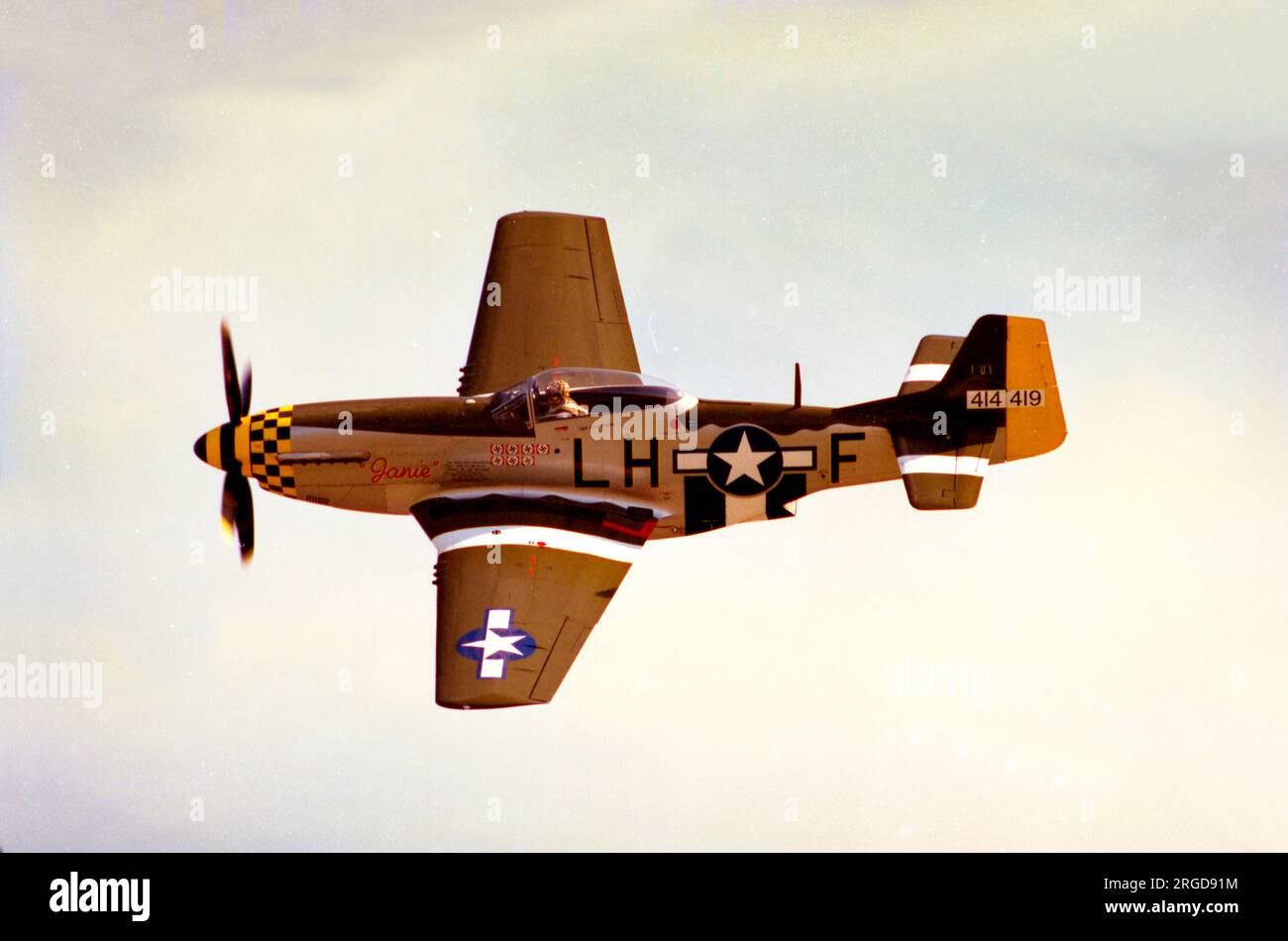 Nord America P-51D Mustang G-MSTG "Janie" (msn 122-48271) Foto Stock