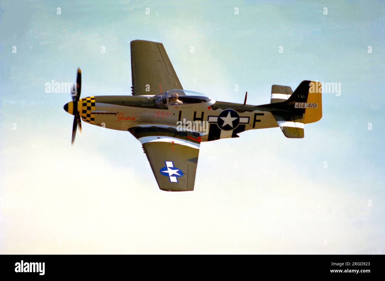 Nord America P-51D Mustang G-MSTG "Janie" (msn 122-48271) Foto Stock
