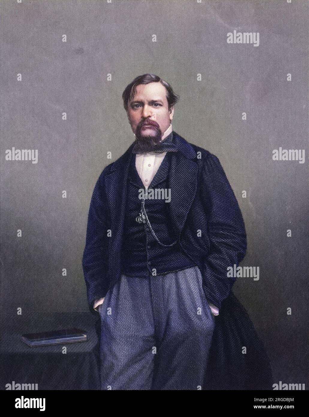 GEORGE AUGUSTUS SALA (1828 - 1896), giornalista e scrittore. Foto Stock