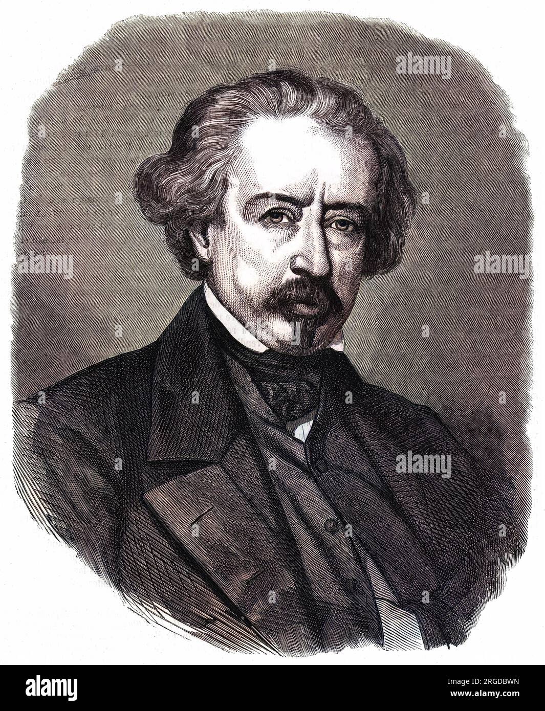 ARY SCHEFFER artista olandese-francese Foto Stock