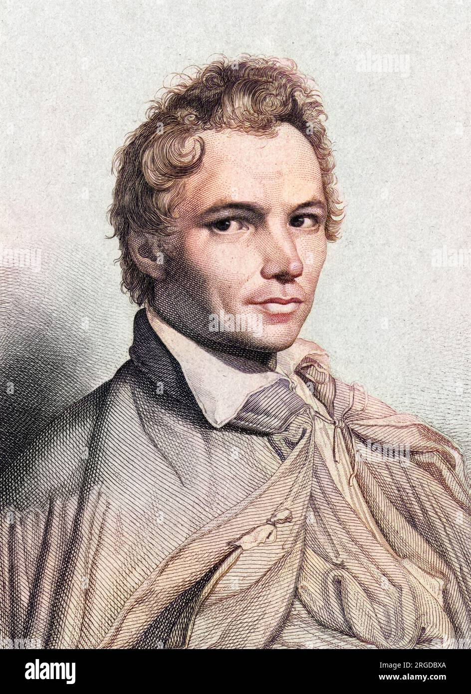 KARL FRIEDRICH SCHINKEL (1781 - 1841), artista e architetto tedesco. Foto Stock