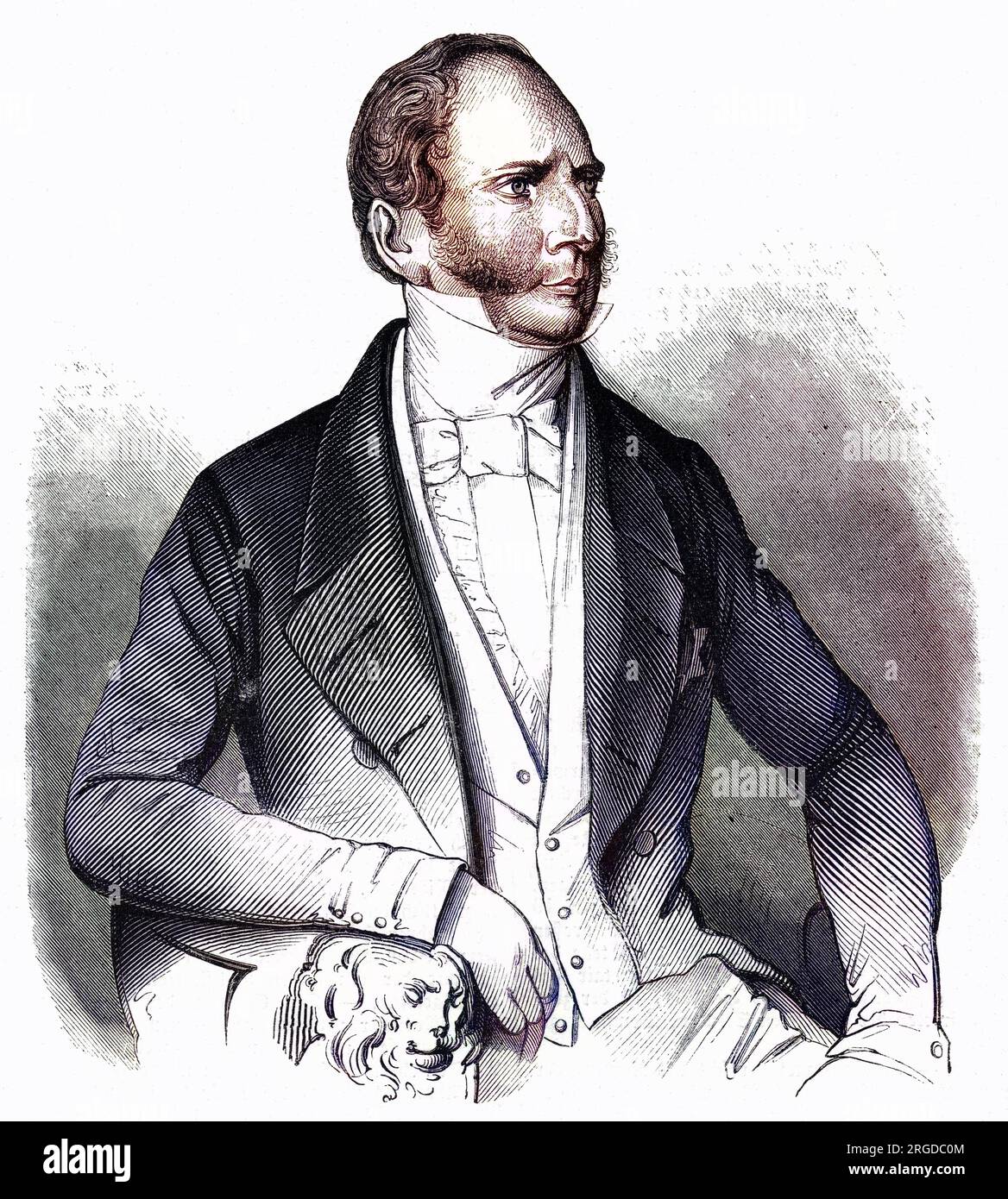 CHRISTIAN KARL FRIEDRICH AUGUST, herzog von SCHLESWIG HOLSTEIN - Sonderburg - Augustenburg Foto Stock