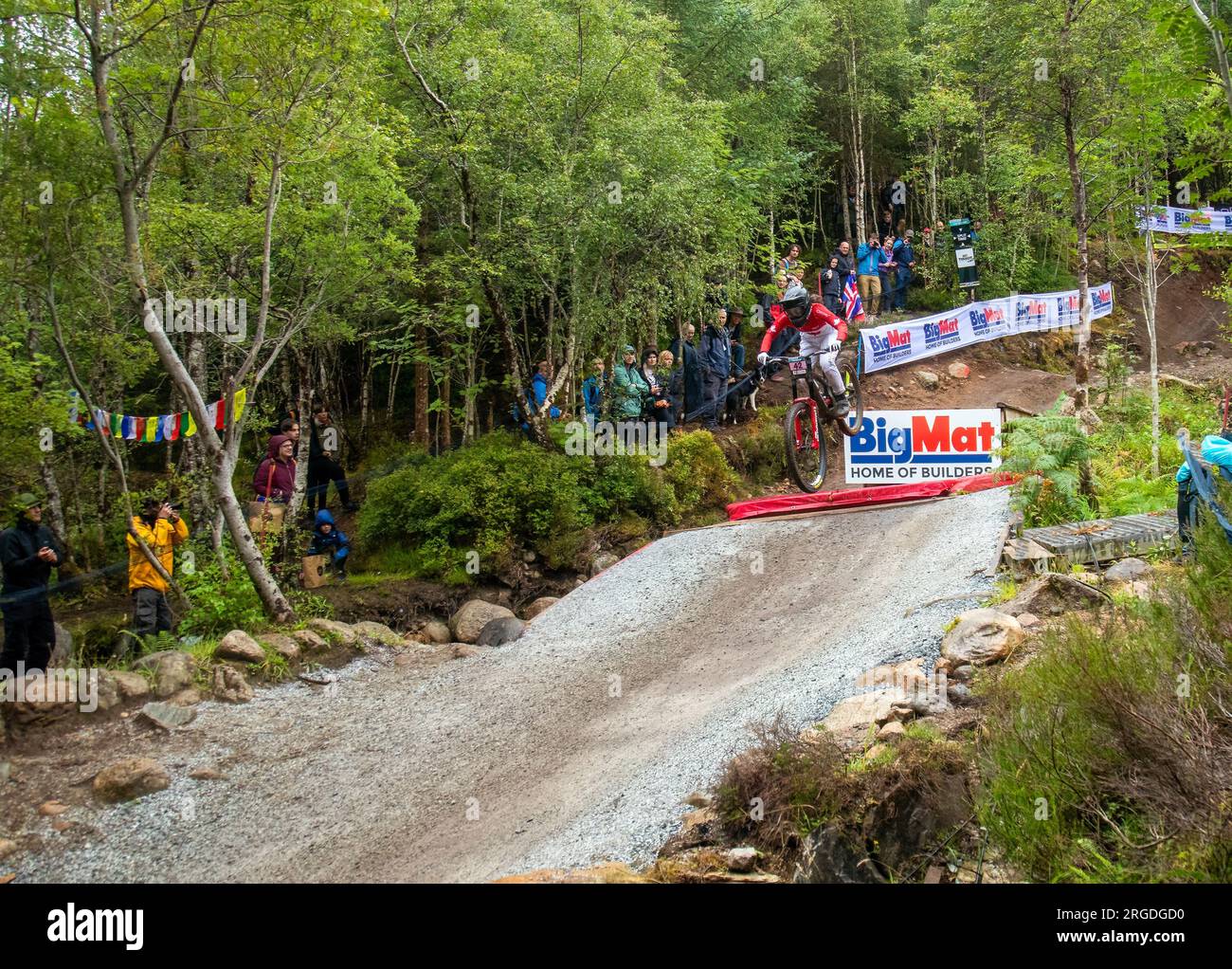 Campionati di mountain bike di Fort William Foto Stock