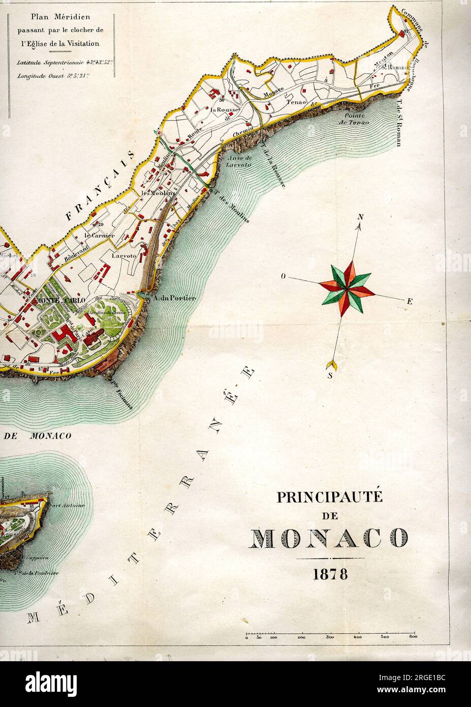 Monaco - Foglio 2 Foto Stock