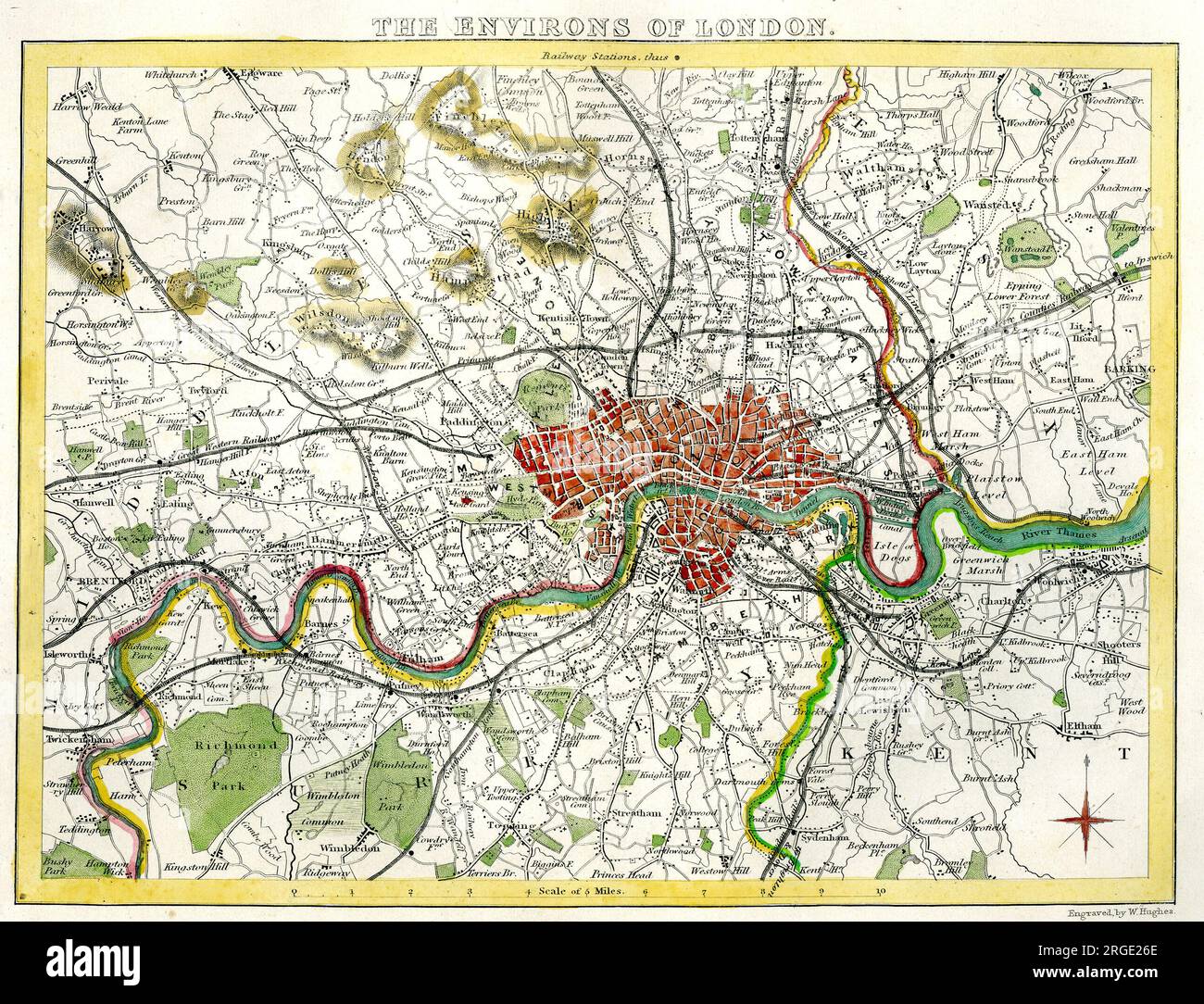 Dintorni di Londra Foto Stock