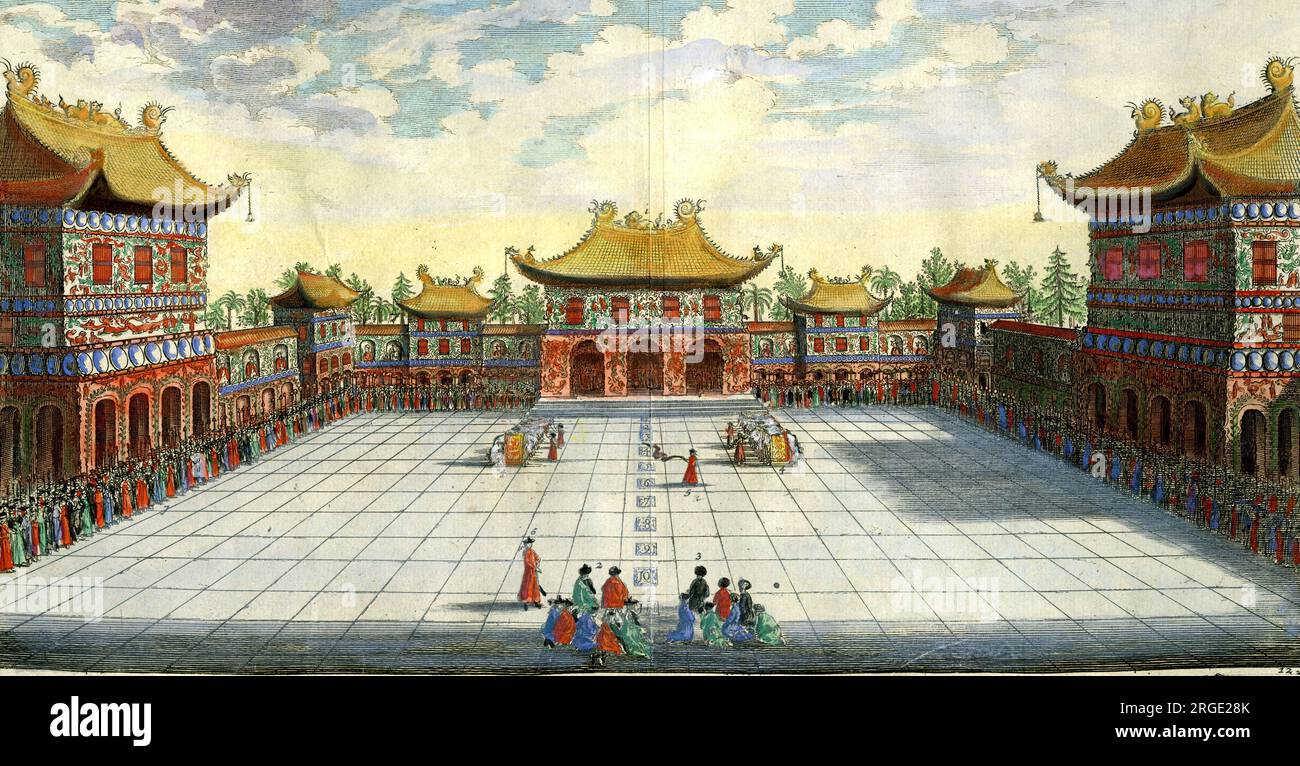 Palazzo Imperiale, Pechino, Cina Foto Stock