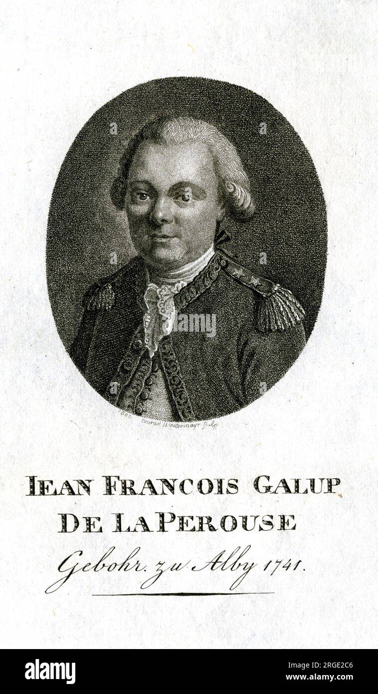 Jean Francois Galup De la Perouse Foto Stock