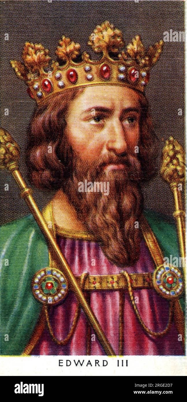 Re Edoardo III Foto Stock
