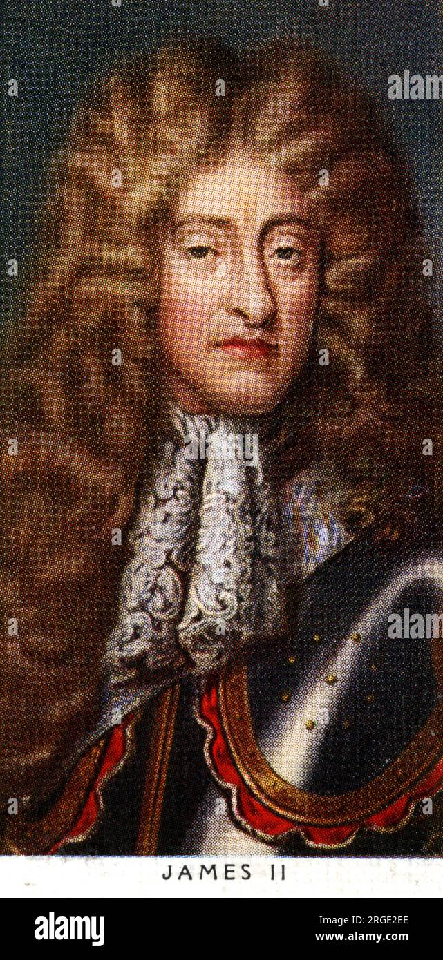 Re James Ii Foto Stock