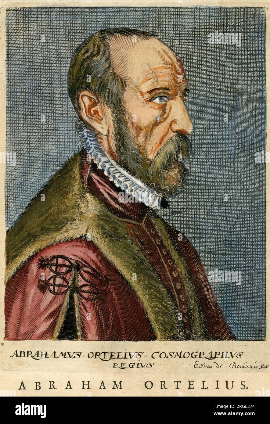 Abraham Ortelius Foto Stock