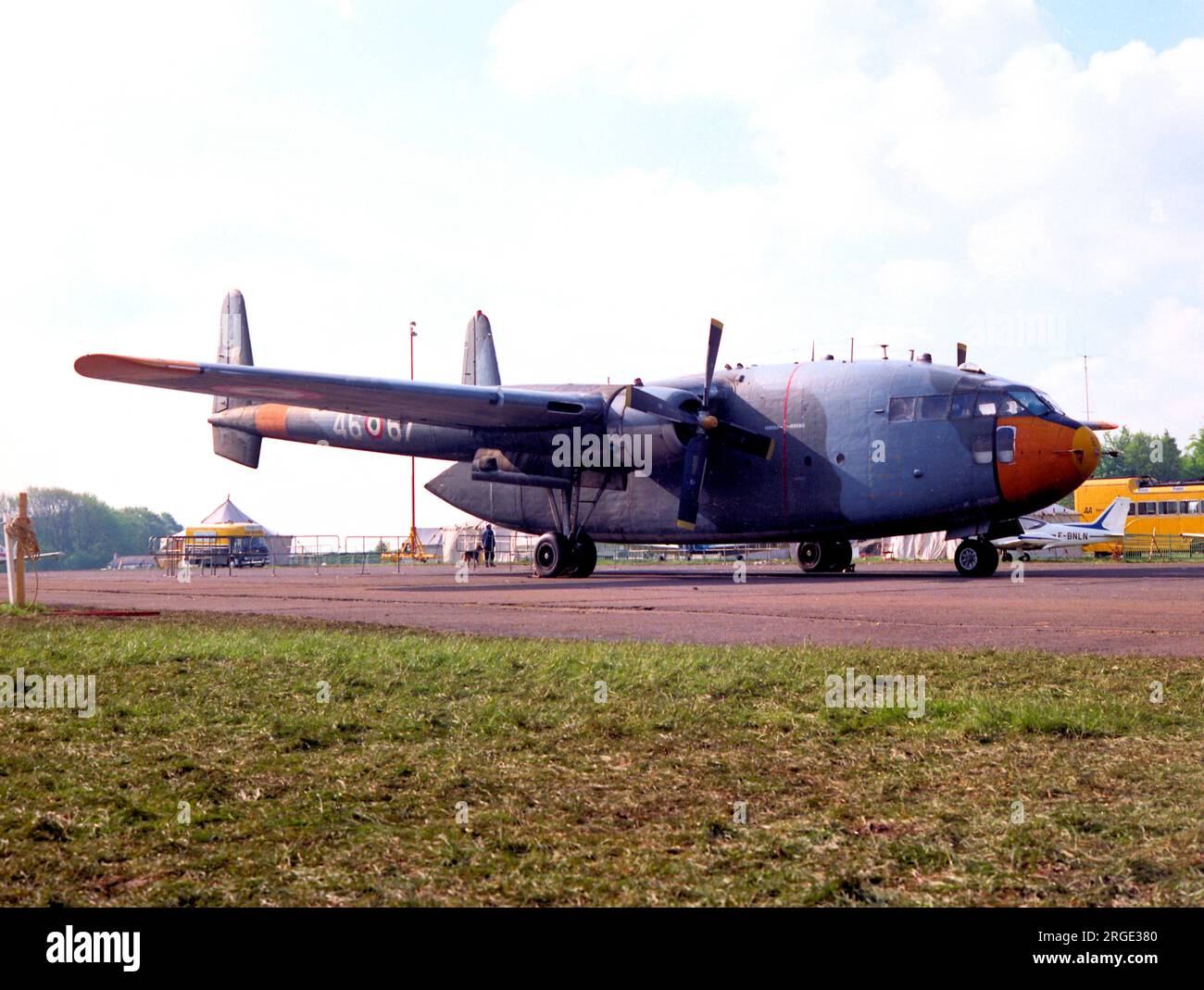 Aeronautica militare Italiano â€“ Fairchild C-119J Flying Boxcar MM53-8098 / 46-67 (msn 201), 46 Brigata aerea / 98 gruppo. (Aeronautica militare Italiano â€“ Aeronautica militare Italiana) Foto Stock