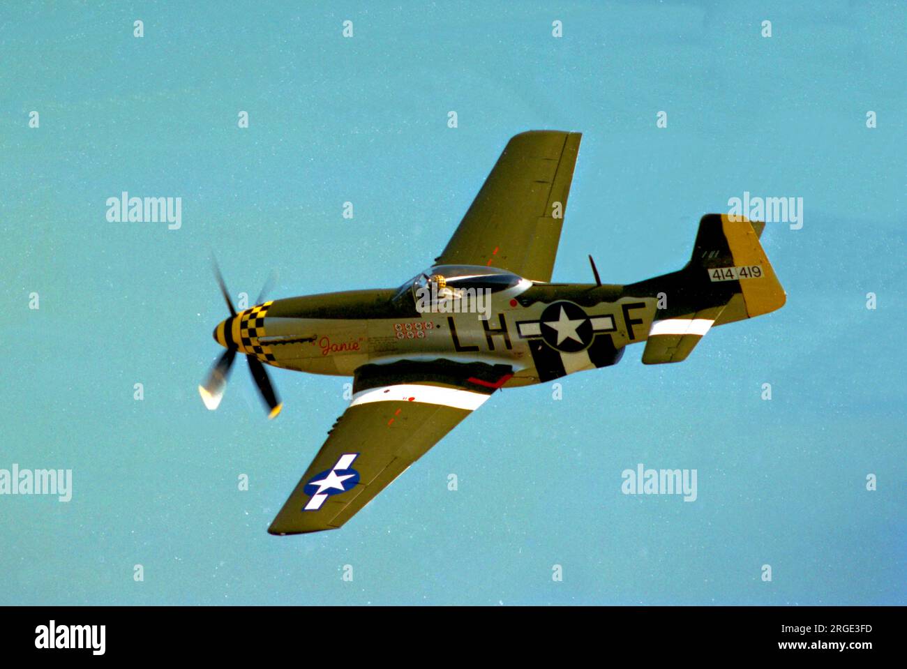 Nord America P-51D Mustang G-MSTG "Janie" (msn 122-48271) Foto Stock