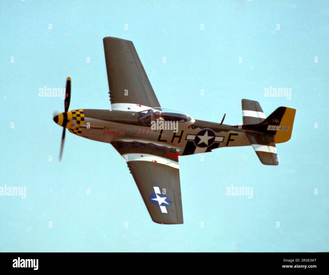 Nord America P-51D Mustang G-MSTG "Janie" (msn 122-48271) Foto Stock