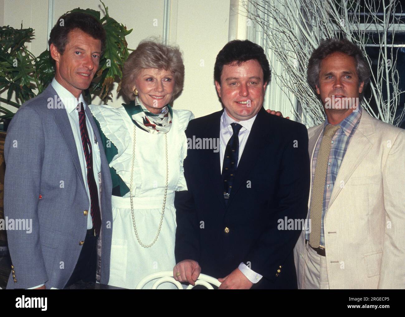 1987 Ken Osmond Barbara Billingsley Jerry Mathers Tony Dow John Barrett/Photolink/MediaPunch Foto Stock