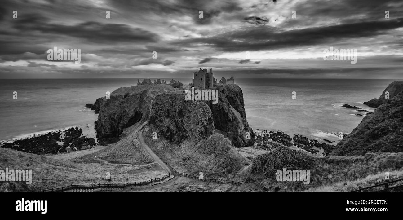 Dunnotar Castle, Stonehaven, Scozia Foto Stock
