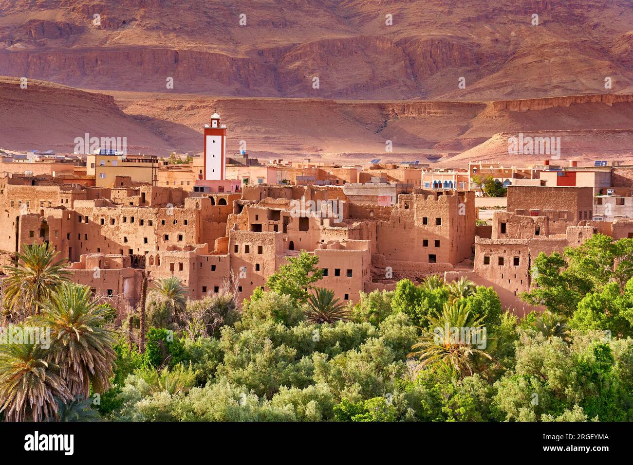 Tinghir, Tinerhir, Todra Valley, Marocco, Africa Foto Stock
