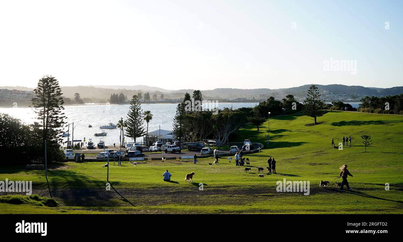 Una visione generale di Terrigal, Australia. Data foto: Mercoledì 9 agosto 2023. Foto Stock