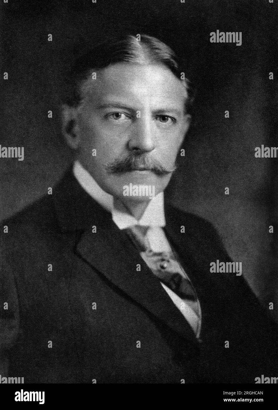 Reginald de Koven (1859-1920), compositore americano e critico musicale, Head and Shoulders Portrait, Unidentified Artist, primi anni '1900 Foto Stock