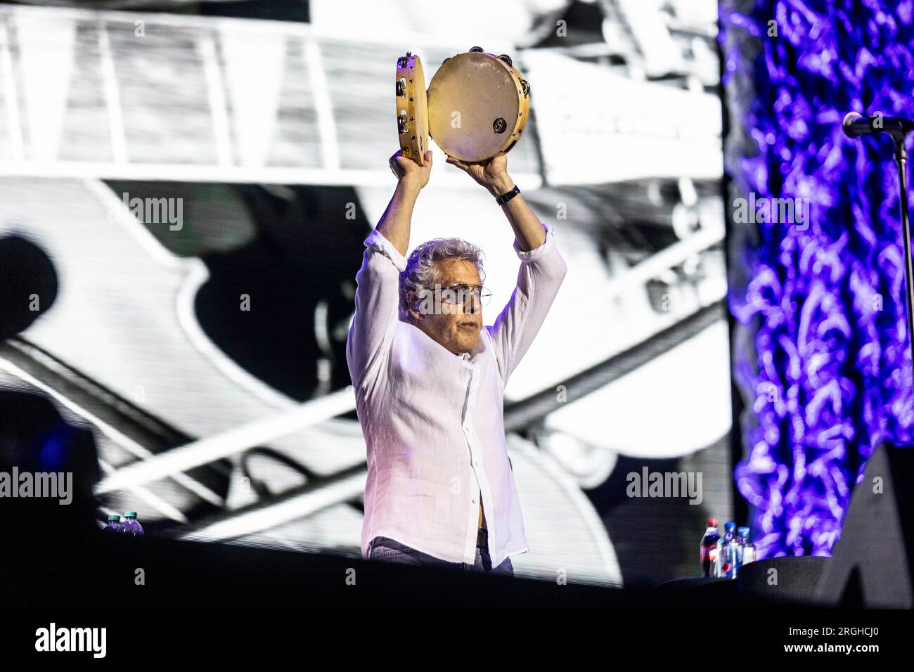 Firenze Italia 17 giugno 2023 The Who Live at Firenze Rocks 2023 at Visarno Arena Firenze Italia © Roberto Finizio / Alamy Foto Stock