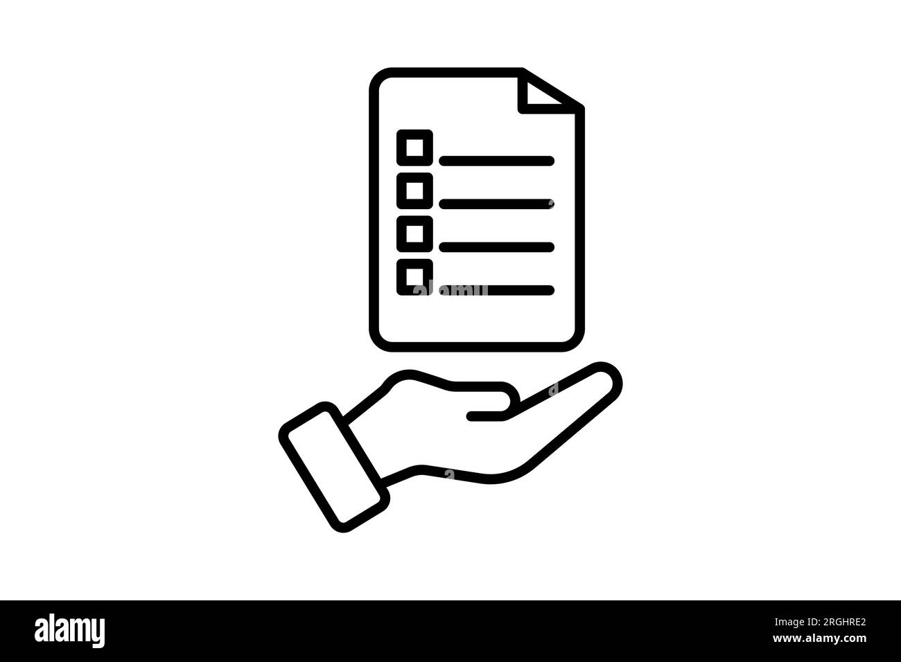 Icona topografia. Icona relativa al sondaggio. stile icona linea. Semplice progettazione vettoriale modificabile Illustrazione Vettoriale