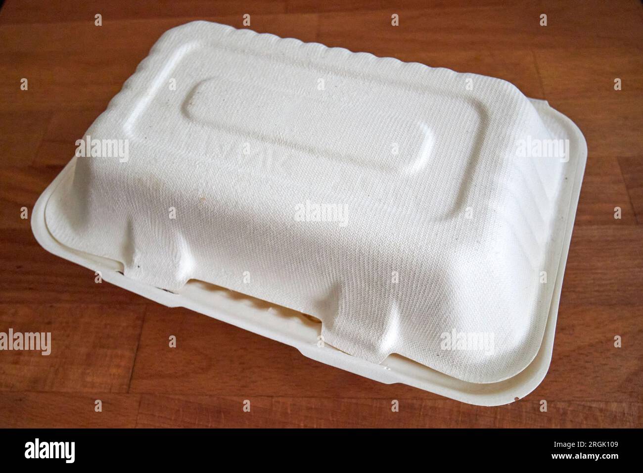 nuovo imballaggio biodegradabile per alimenti uk Foto Stock