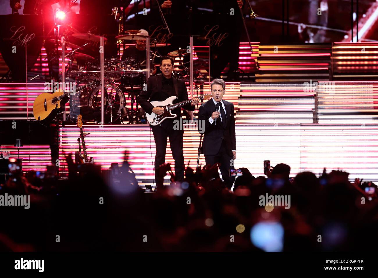 Luis Miguel in concerto a Buenos Aires Foto Stock