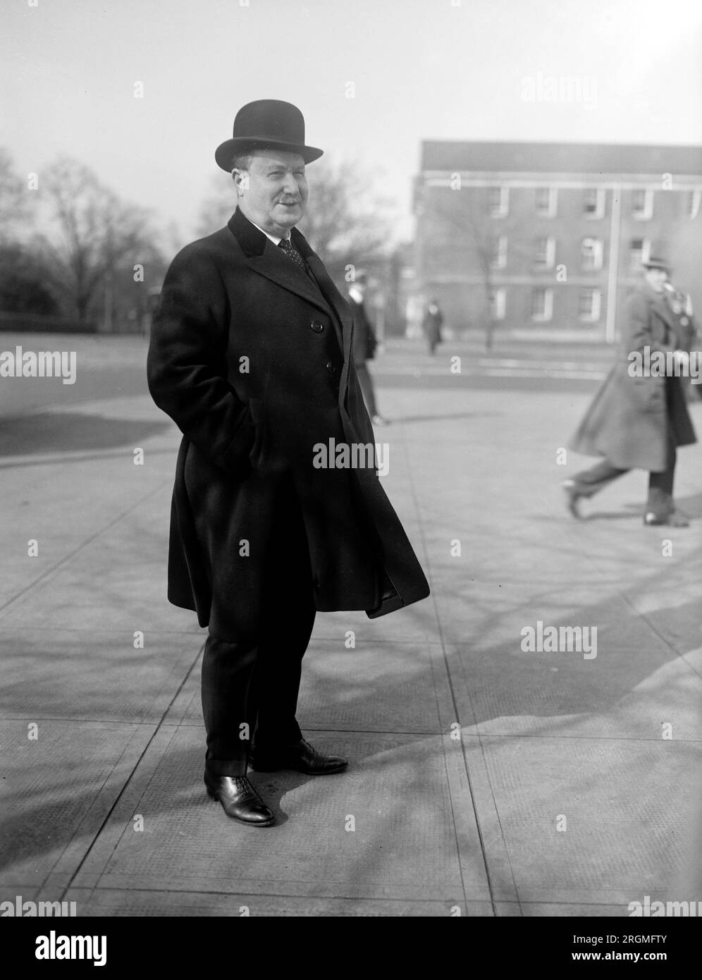 William J. Burns all'aperto, ca. 1924 Foto Stock