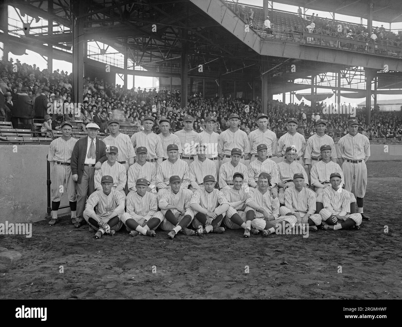 Foto della squadra dei Washington Senators CA. 1925 Foto Stock