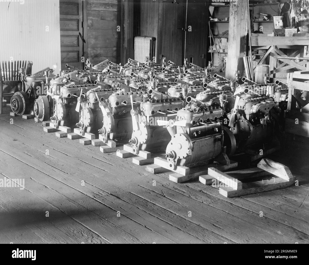 Hackett Motor Car Company, Jackson, Michigan. ca. anni '1910 Foto Stock