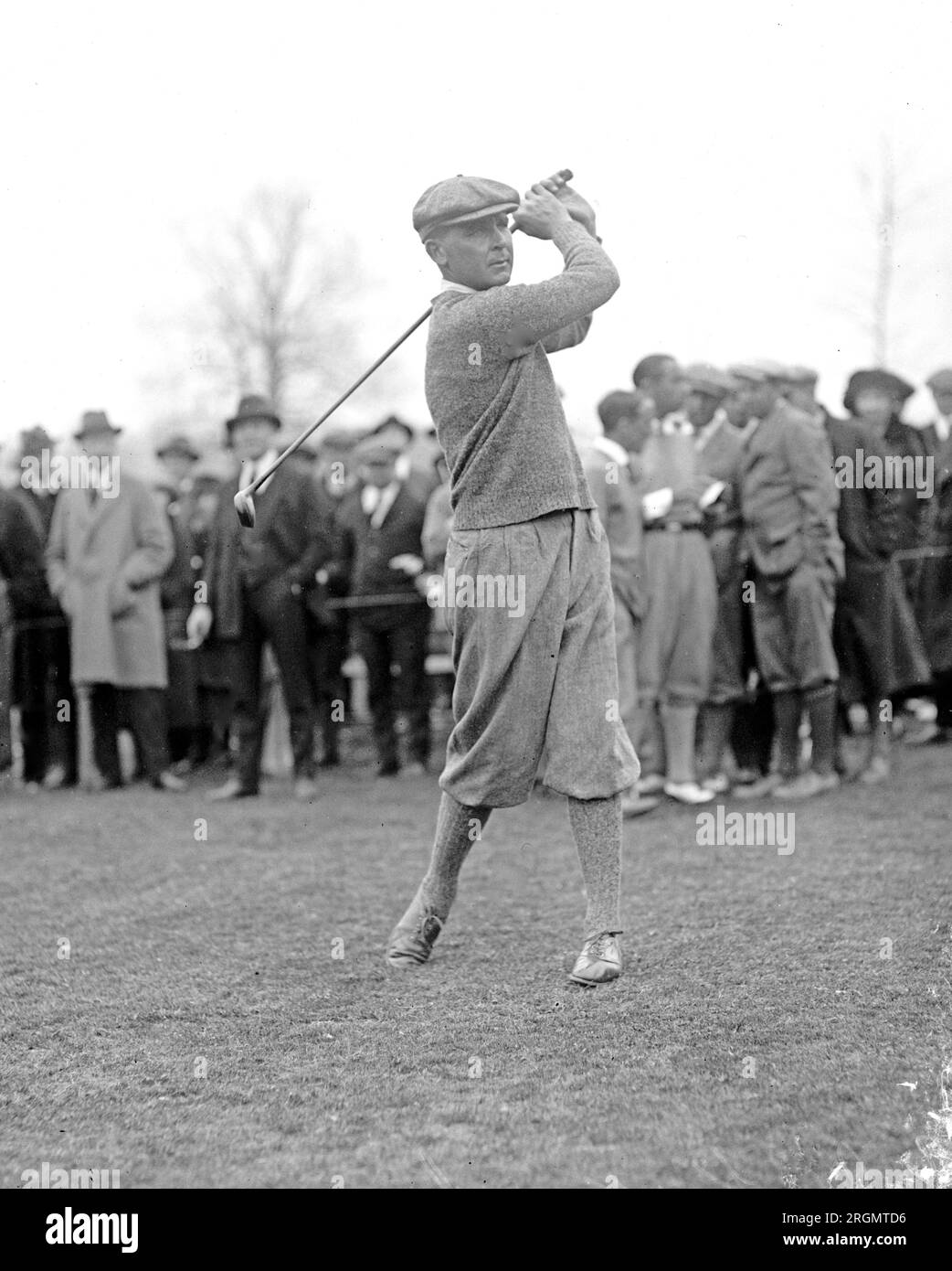 Golfista professionista Joe Kirkwood CA. 1922 Foto Stock