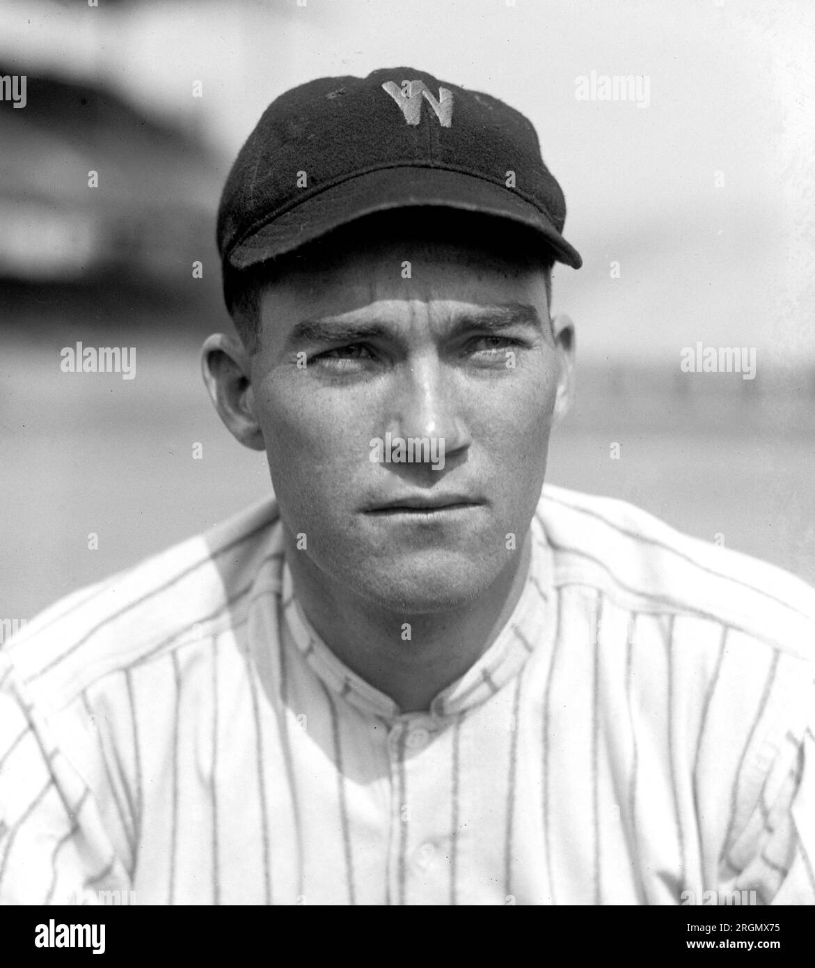 1923 Washington Senators: Ritratto di Firpo Marberry Foto Stock