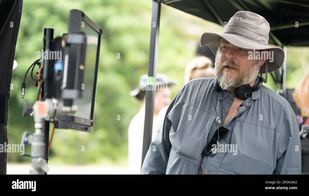 BEN WHEATLEY in MEG 2: THE TRENCH (2023), diretto da BEN WHEATLEY. Credito: Apelles Entertainment / album Foto Stock