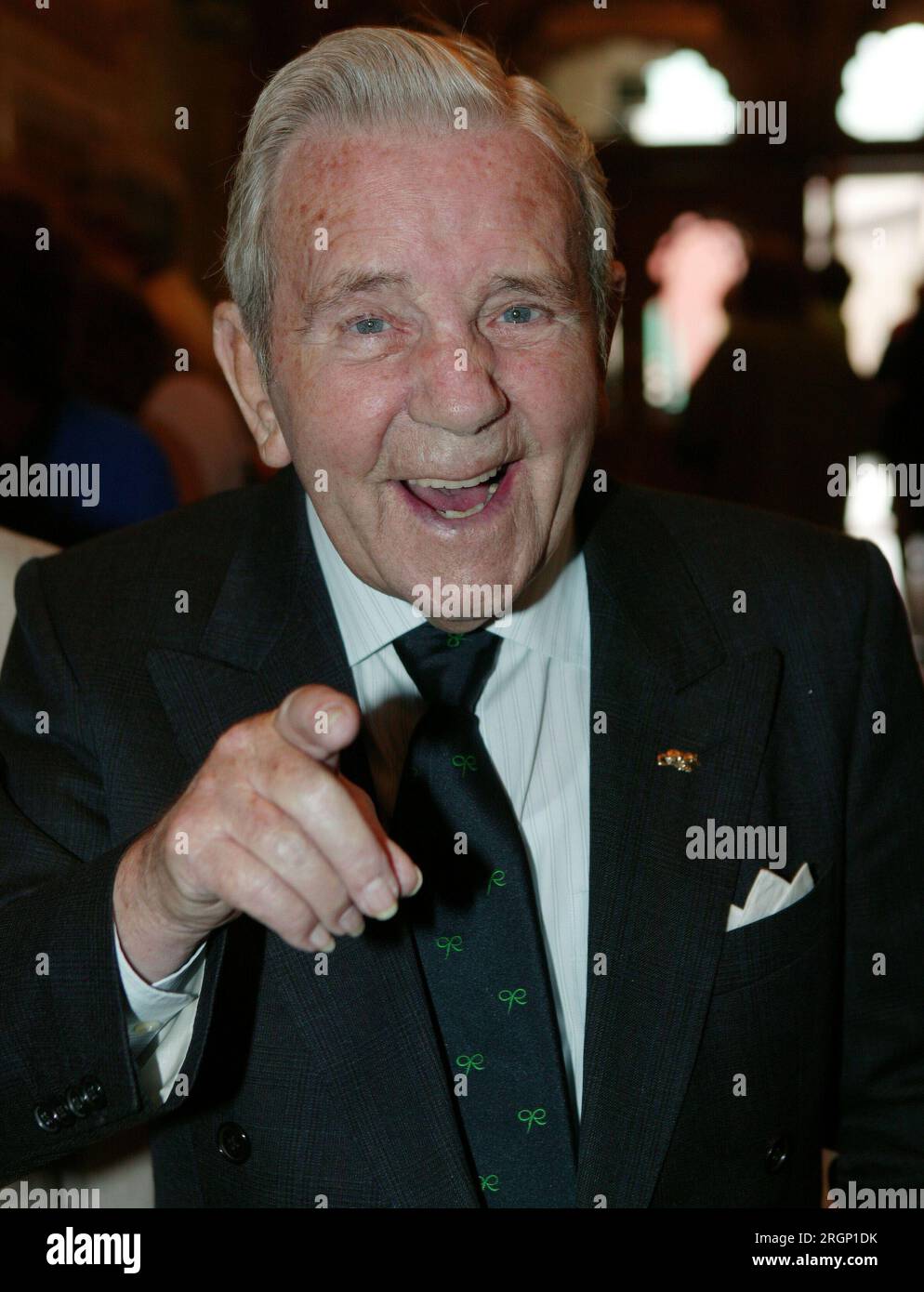 Il comico Norman Wisdom Foto Stock