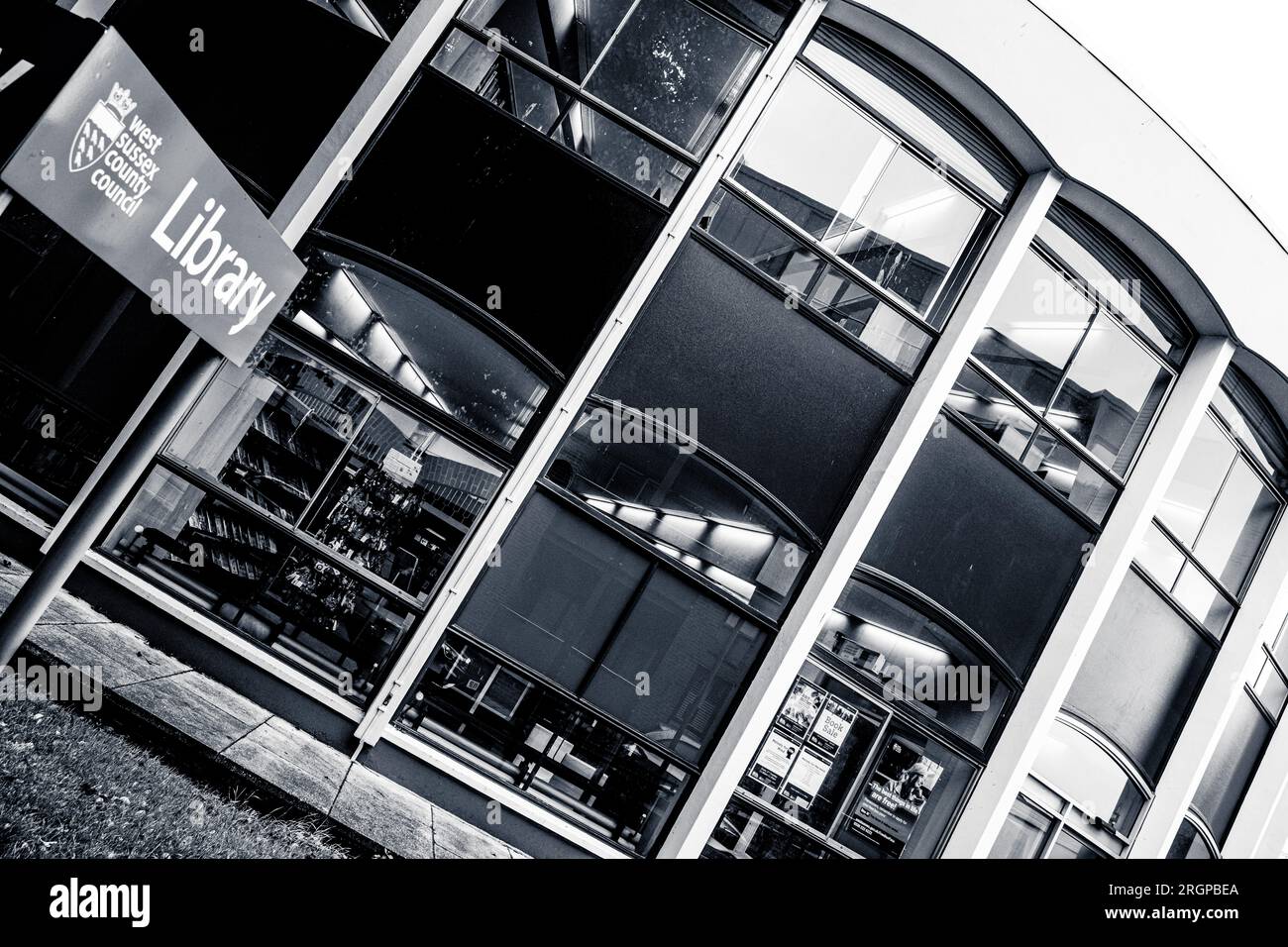 Urban Chichester Foto Stock