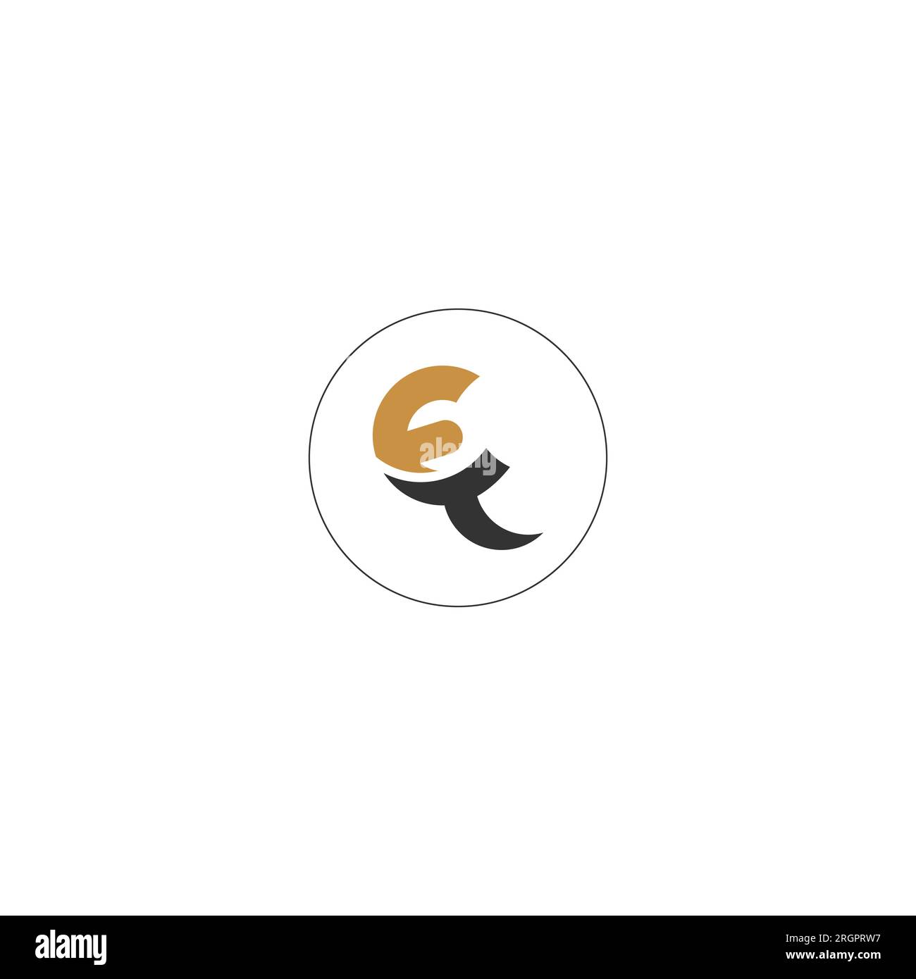 Lettere alfabetiche iniziali logo monogramma ET, TE, e e T. Illustrazione Vettoriale