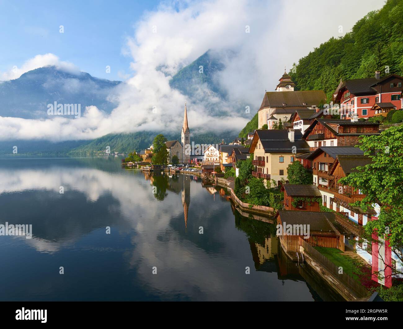 Hallstatt Foto Stock