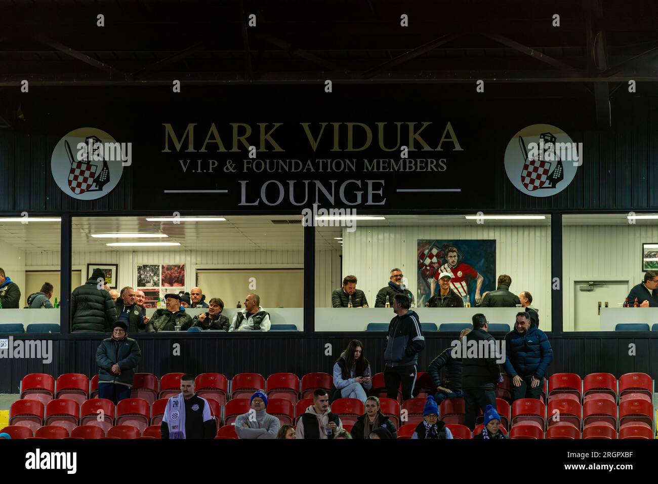 Sunshine North, Australia. 10 agosto 2023. Melbourne Knights FC vs. Queensland Lions FC nel round del 32 dell'Australia Cup al Melbourne Knights Football Club nel Sunshine North. Crediti: James Forrester/Alamy Live News Foto Stock