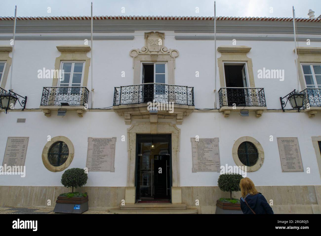 Municipio di Loule - Câmara Municipal de Loulé, Algarve, Portogallo, Europa Foto Stock