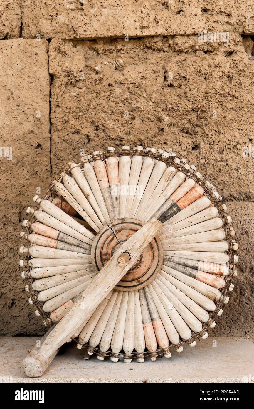 Sultanhani, Turchia: Ruota rotante, caravanserraglio Sultanhani sull'ex strada della seta, Sultanhani, Antolia, Turchia Foto Stock