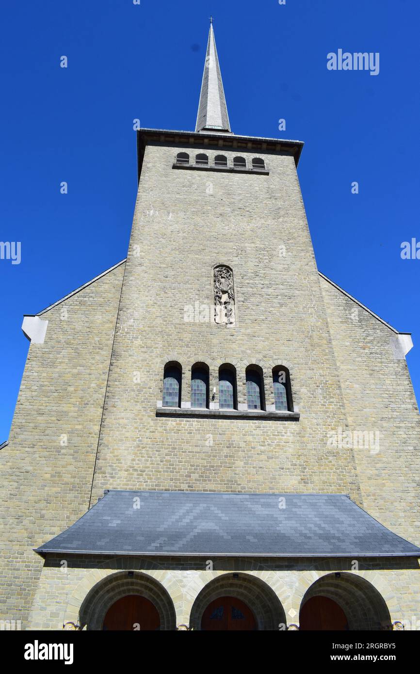 Chiesa Sankt Vitus in St Vith Foto Stock