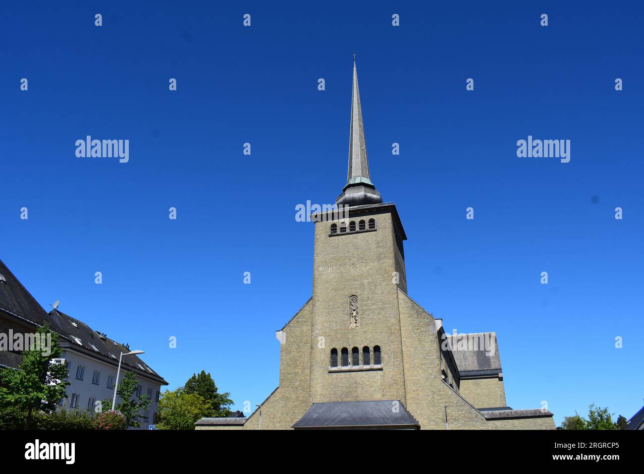 Chiesa Sankt Vitus in St Vith Foto Stock