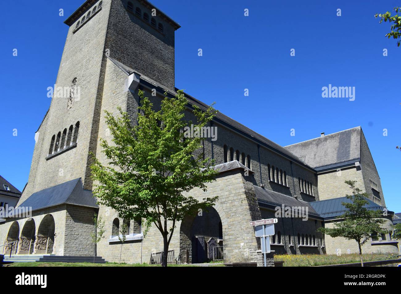 Chiesa Sankt Vitus in St Vith Foto Stock