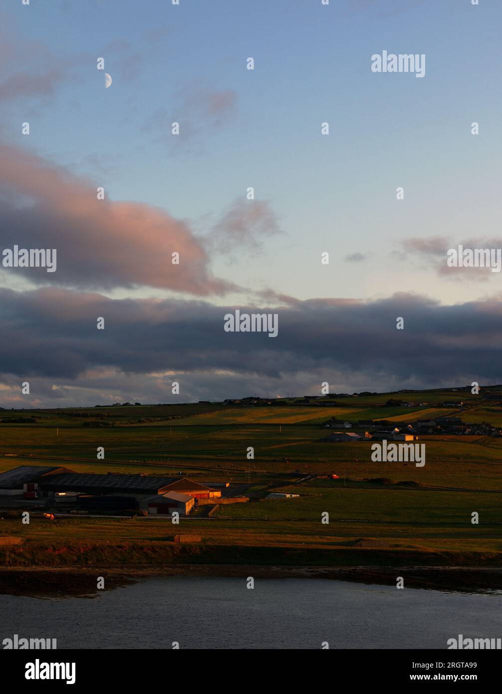 Orkney Inseln, paesaggio scozzese Foto Stock