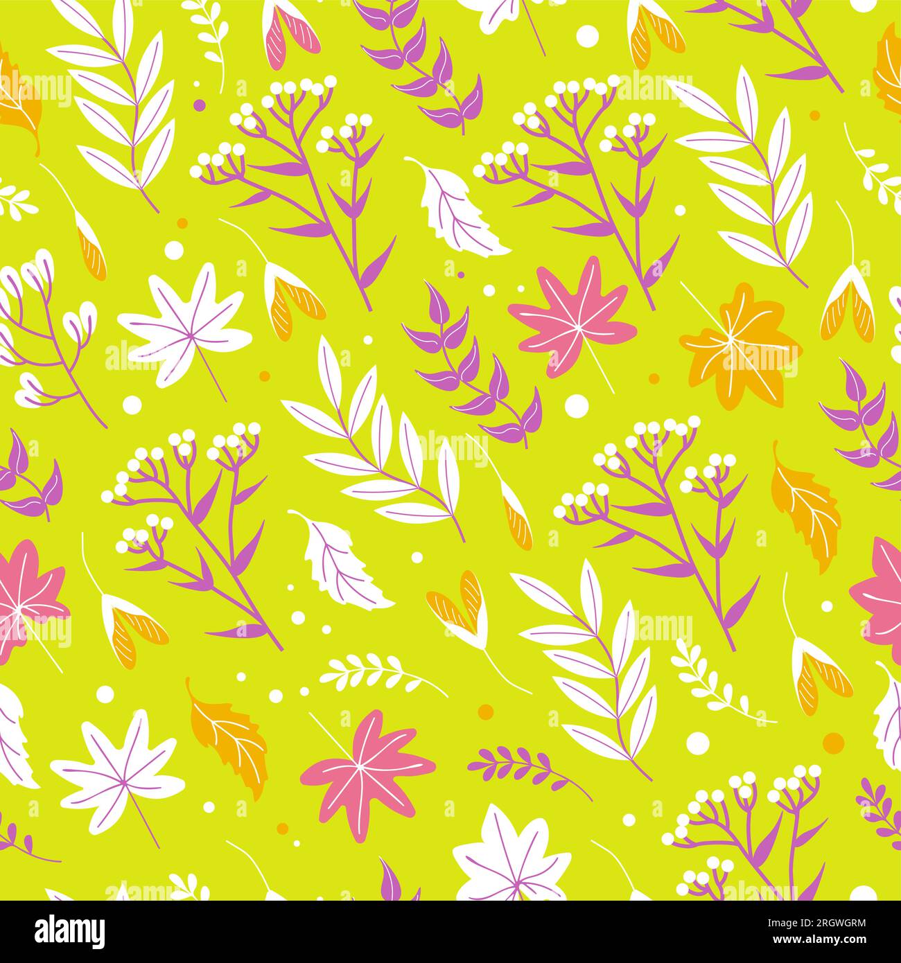Fiori ed erbe. Modello pastorale rustico senza soluzione di continuità. Estate brillante, illustrazione primaverile, stile boho. Per abbigliamento, carta da parati, stampa su tessuto, involucro Illustrazione Vettoriale