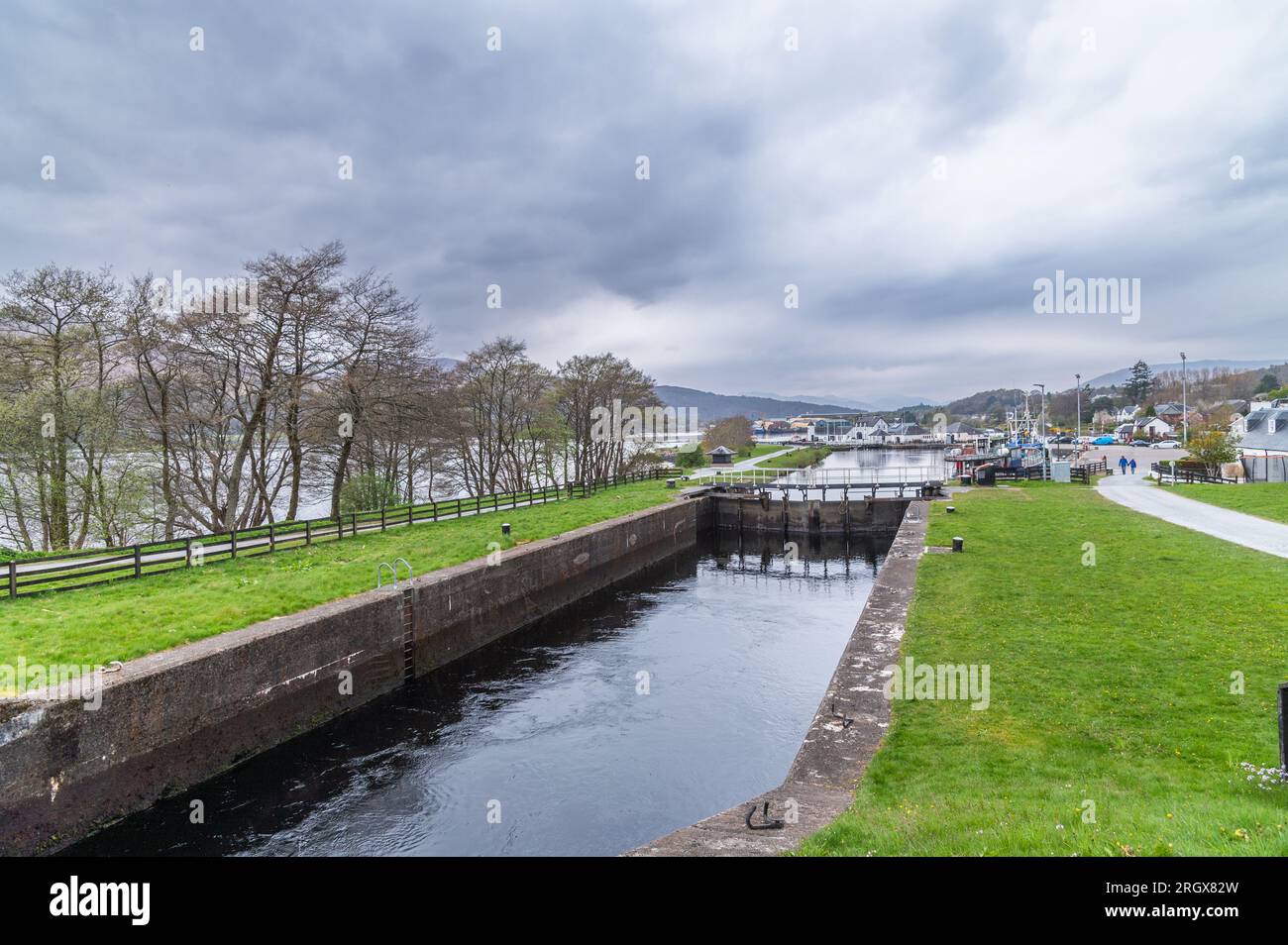 Caledonian Canal# Foto Stock