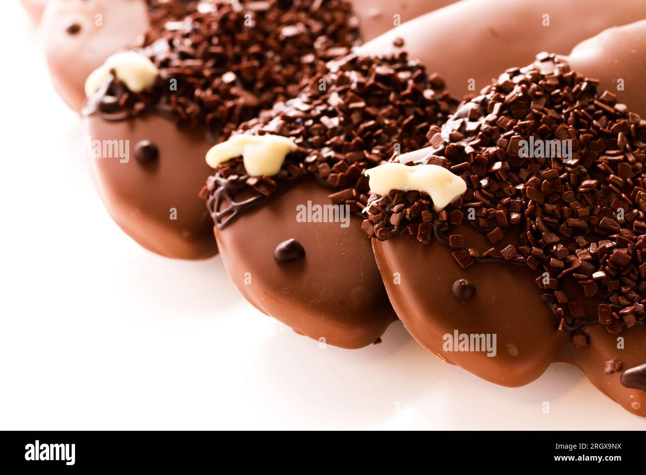 Biscotti al cioccolato Foto Stock