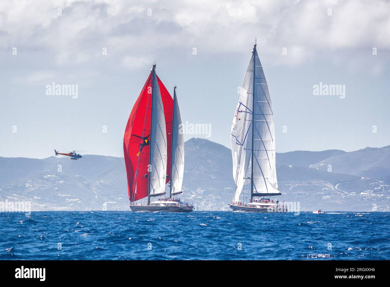 Heineken Regatta St. Maarten e Bucket Regatta St Barth Foto Stock